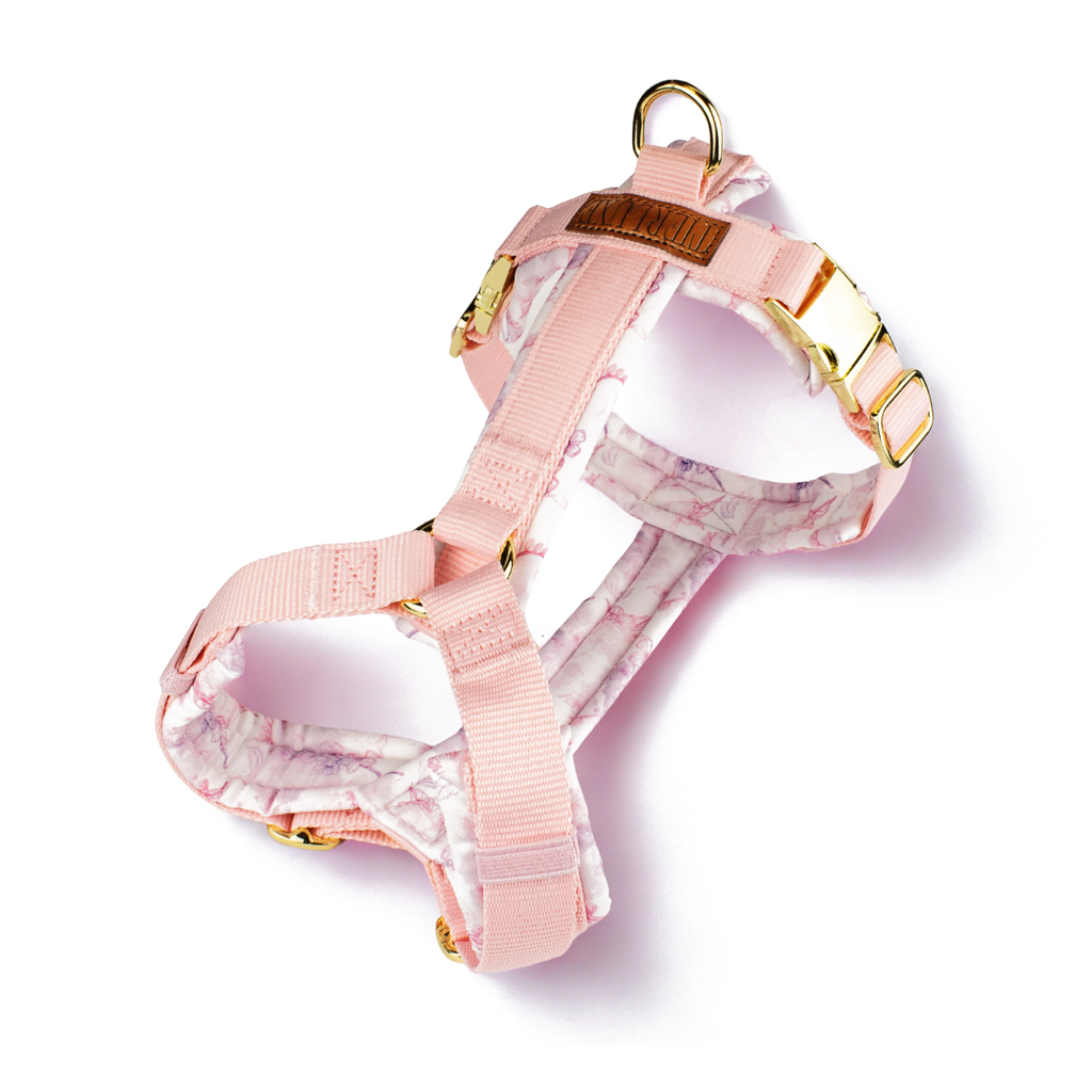 Hundegeschirr Pink Harmonie Tierluxe - weichem Stoff