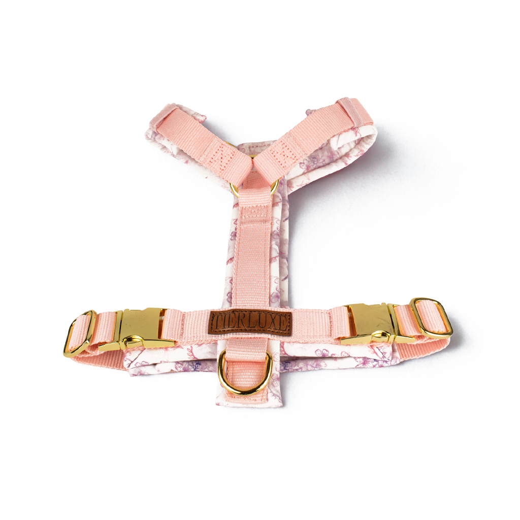Hundegeschirr Pink Harmonie Tierluxe - weichem Stoff