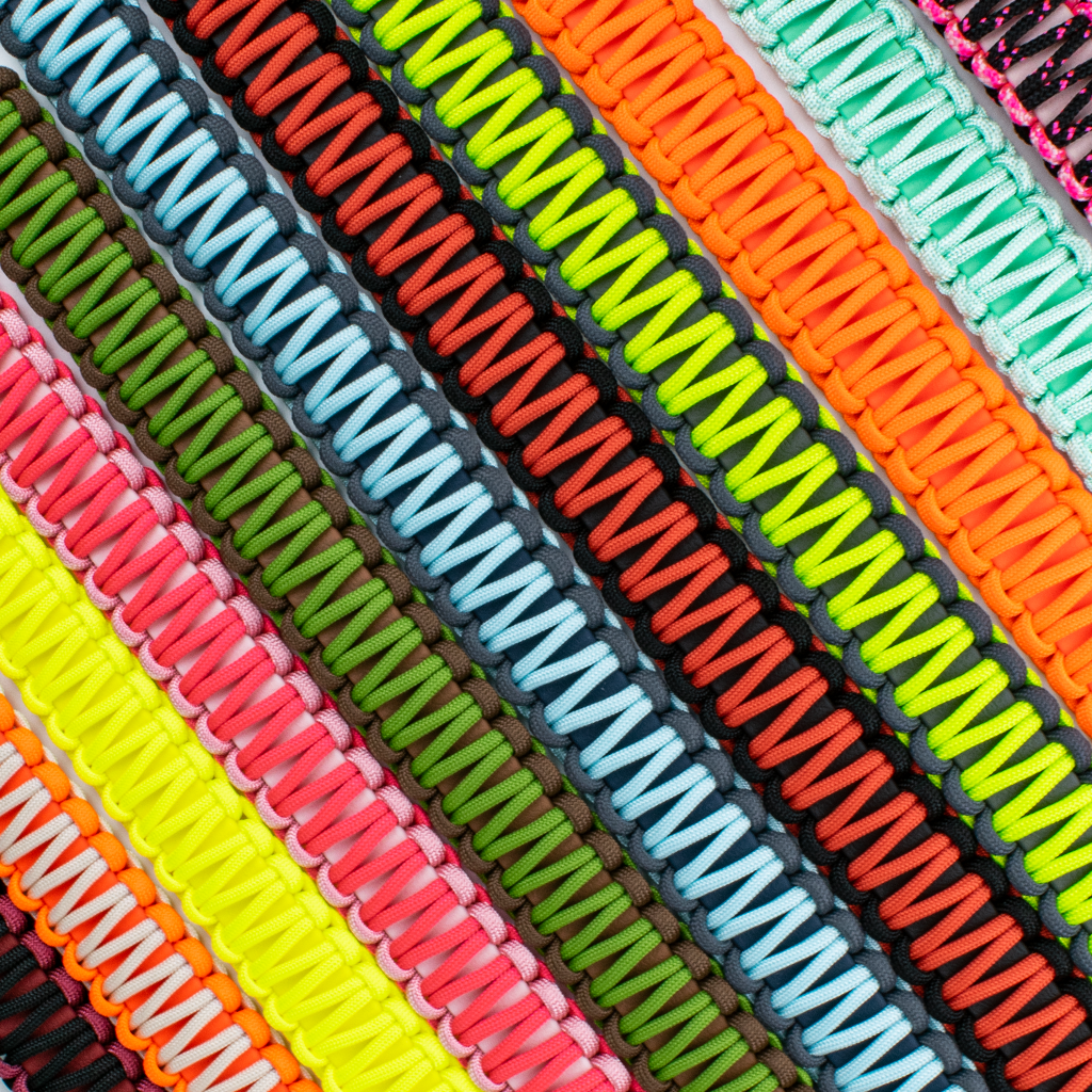 Hundehalsband Lori Tierluxe - Handgemacht, Paracord, Biothane