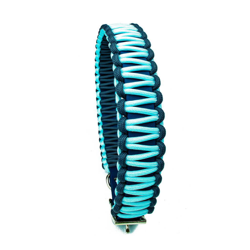 Hundehalsband Lori Tierluxe - Handgemacht, Paracord, Biothane