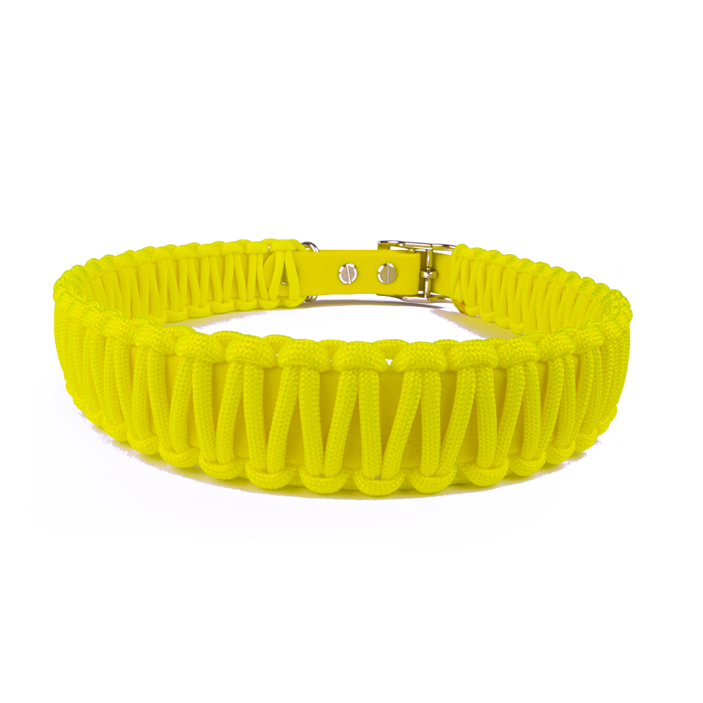 Hundehalsband Lori Tierluxe - Handgemacht, Paracord, Biothane