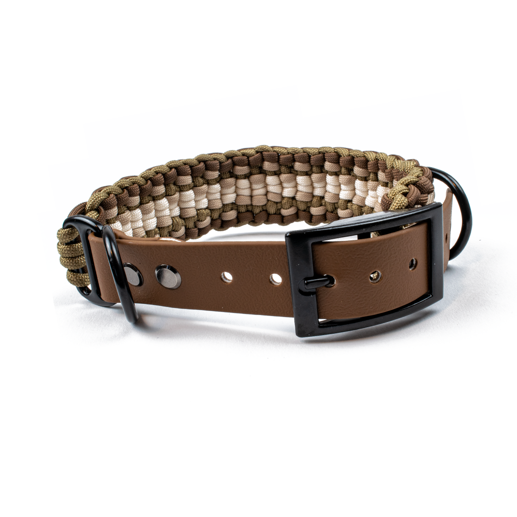 Hundehalsband Tierluxe Natur Handgemacht Paracord