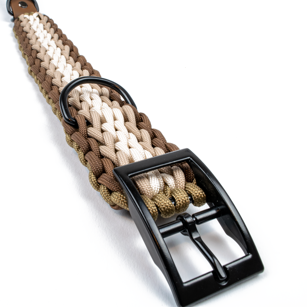 Hundehalsband Tierluxe Natur Handgemacht Paracord