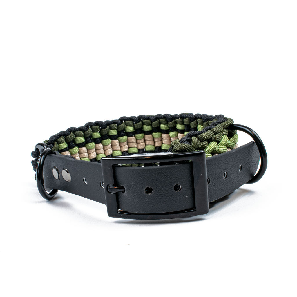 Hundehalsband Tierluxe Natur Handgemacht Paracord