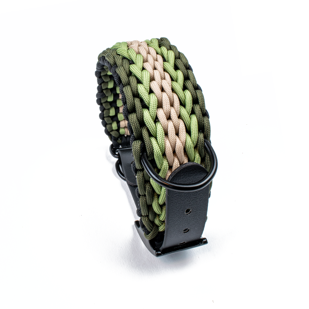 Hundehalsband Tierluxe Natur Handgemacht Paracord