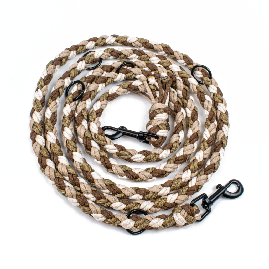 Hundeleine Tierluxe Foxy Handgemacht Paracord