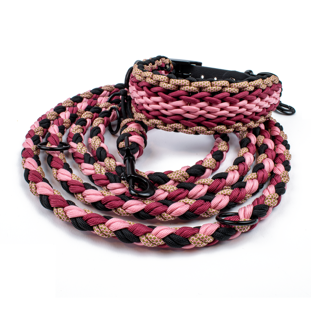 Hundehalsband Tierluxe Natur Handgemacht Paracord