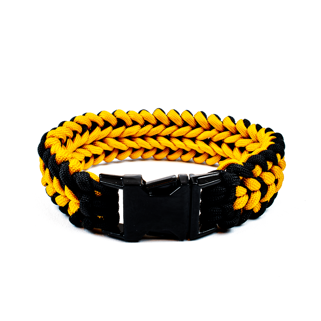 Hundehalsband Tierluxe Bienenkraft Handgemacht Paracord Schnellverschluss