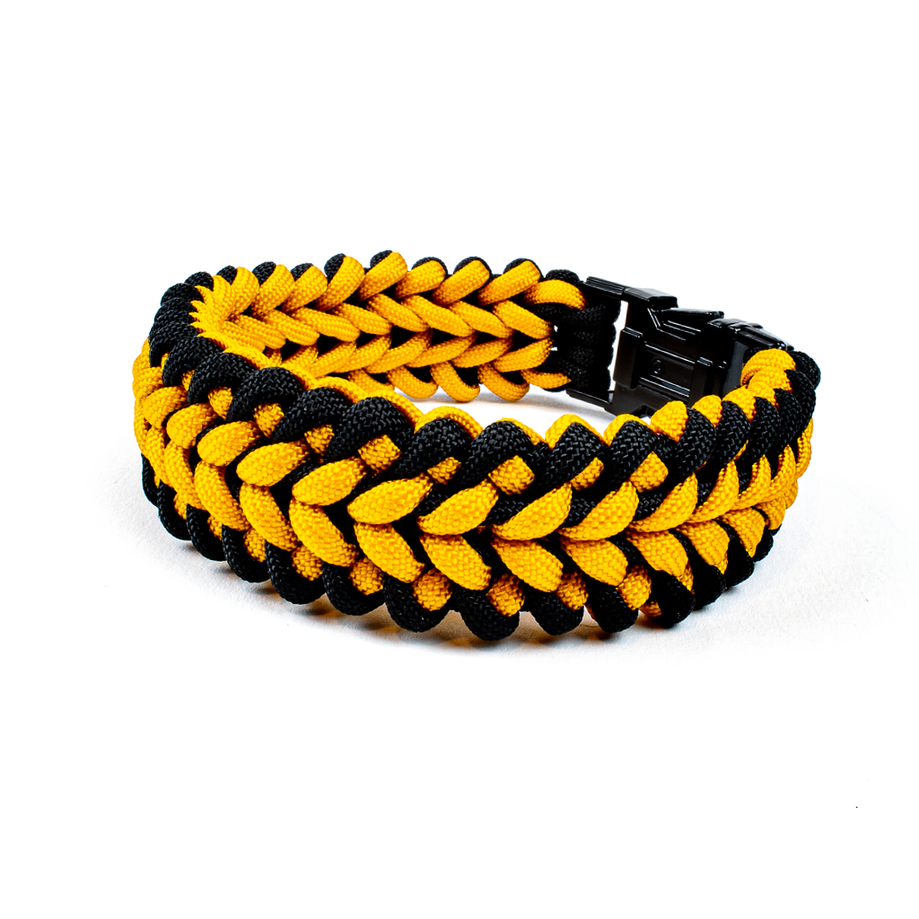 Hundehalsband Tierluxe Bienenkraft Handgemacht Paracord Schnellverschluss