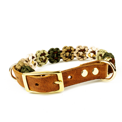 Hundehalsband Tierluxe Blumen Paracord