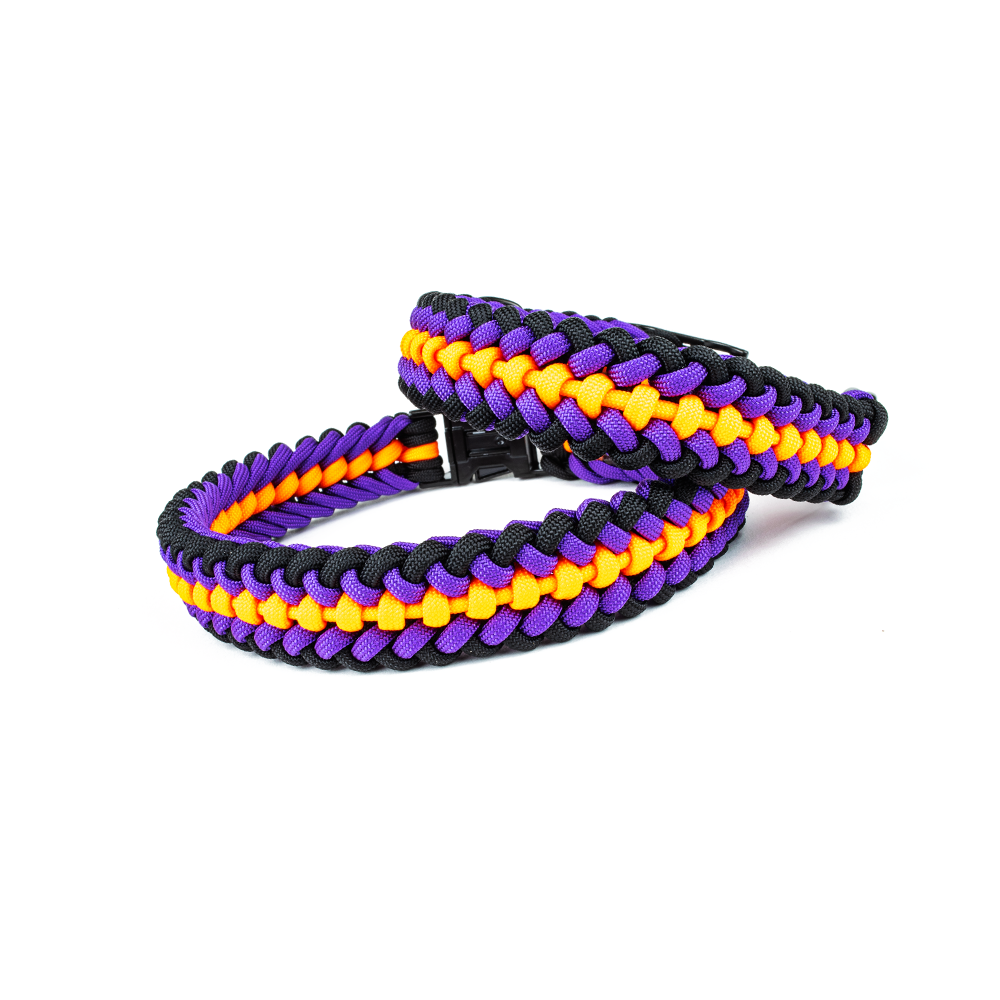 Hundehalsband Tierluxe Halloweeny Paracord Schnellverschluss