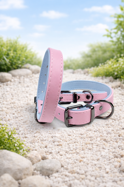Tierluxe Klassiker - Premium Leder Hundehalsband