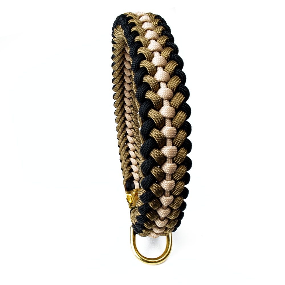 Hundehalsband Tierluxe Leo - Paracord , Schnellverschluss