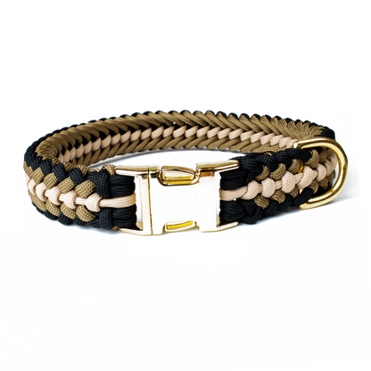 Hundehalsband Tierluxe Leo - Paracord , Schnellverschluss