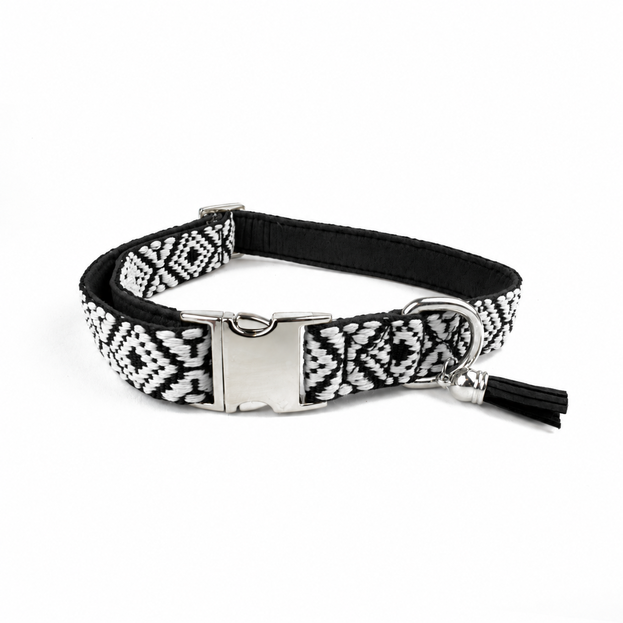 Tierluxe Cappuccino – Designer Hundehalsband mit Ethno Muster