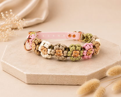 Hundehalsband Tierluxe Blumen Paracord