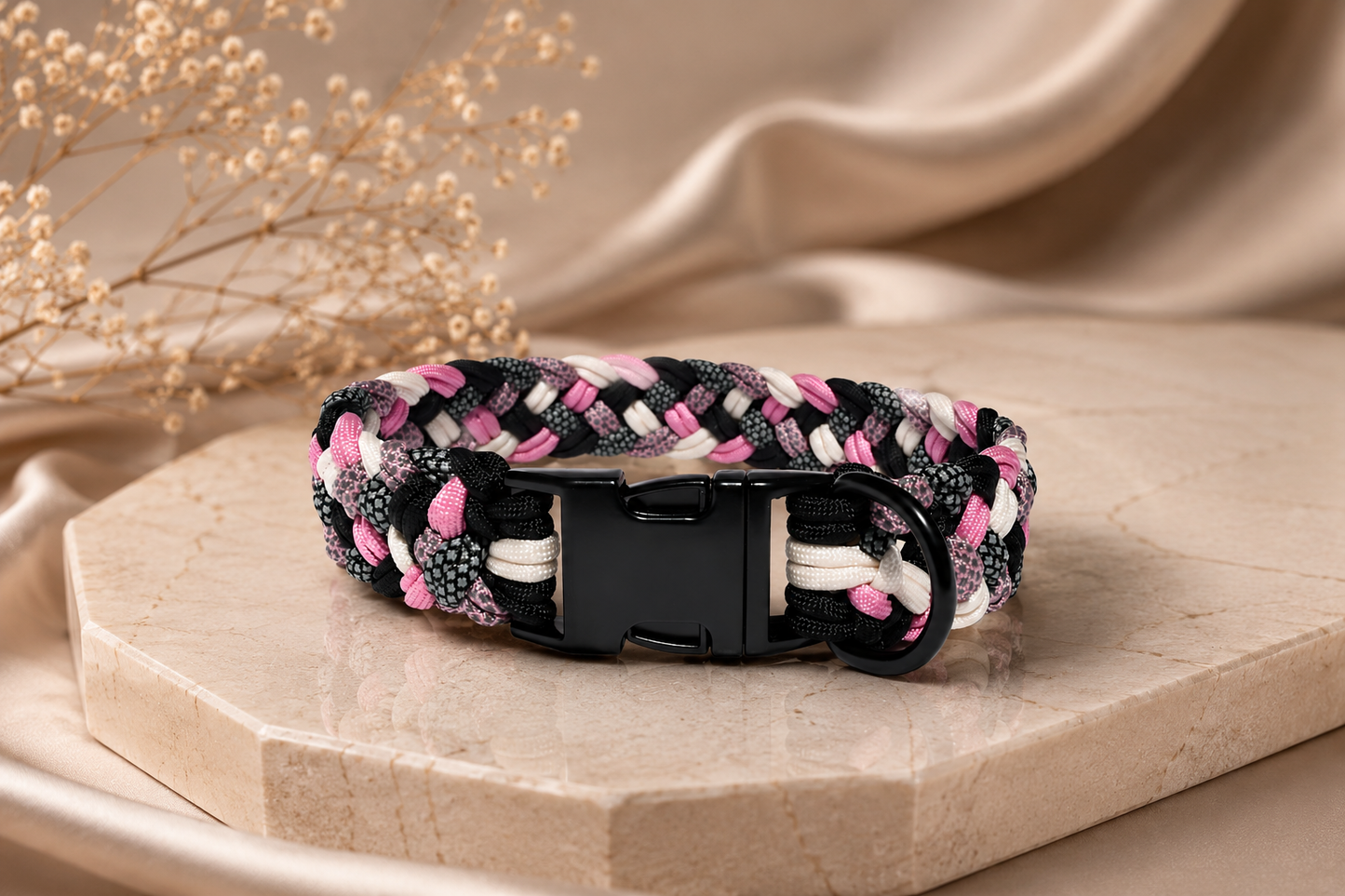 Tierluxe Viki – Handgemachtes Paracord Hundehalsband